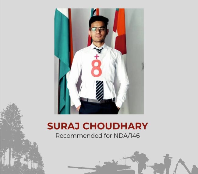 Suraj Choudhary - Invicta Defence Excellence Academy