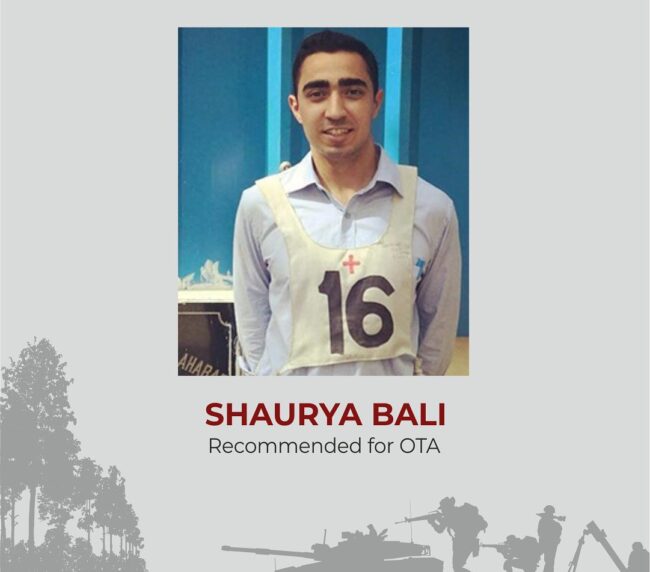 Shaurya Bali - Invicta Defence Excellence Academy
